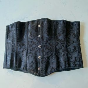 BLACK  CORSET (Never Worn) Large”